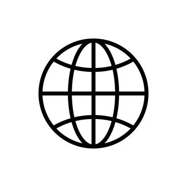 Uygulamalar ve web siteleri için web simgesi. Web tabelalarına ve sembollere git. Web tıklama simgesi. Genel arama simgesi