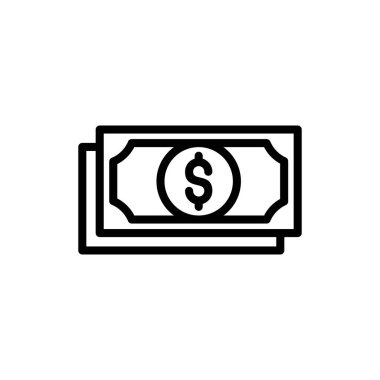 Uygulamalar ve web siteleri için para simgesi. Para işareti ve sembol