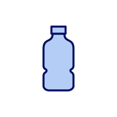 Şişe ikonu vektörü. şişe işareti ve sembol