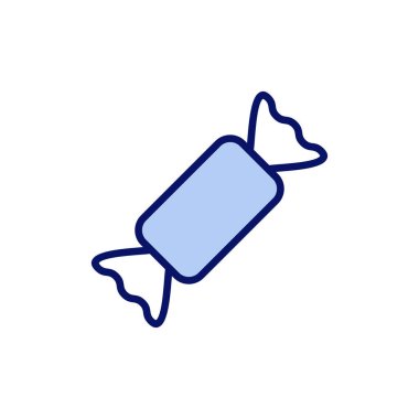 Şeker ikonu vektörü. Şeker işareti ve sembol.