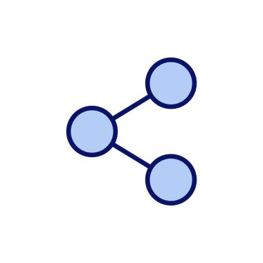 Simge vektörünü paylaş. İşaret ve sembol paylaşımı