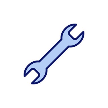 Simge vektörünü kilitle. Tamir ikonu. araç işareti ve sembol