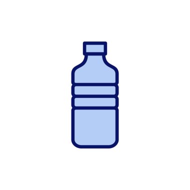 Şişe ikonu vektörü. şişe işareti ve sembol