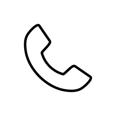 Uygulamalar ve web siteleri için simge ara. Telefon işareti ve sembol. Telefon ikonu. Bizimle irtibata geç 