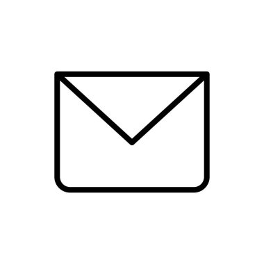 Uygulamalar ve web siteleri için e- posta simgesi. e-posta işareti ve sembol. E- posta simgesi. Zarf simgesi