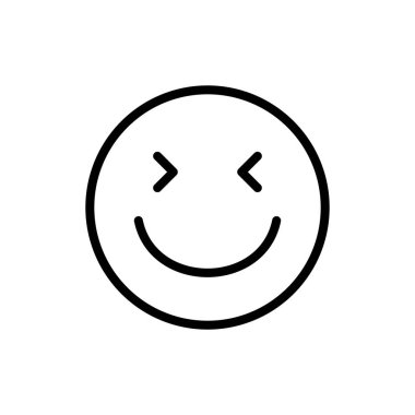 Uygulamalar ve web siteleri için gülümseme simgesi. Gülümseme simgesi. Geribildirim işareti ve sembol