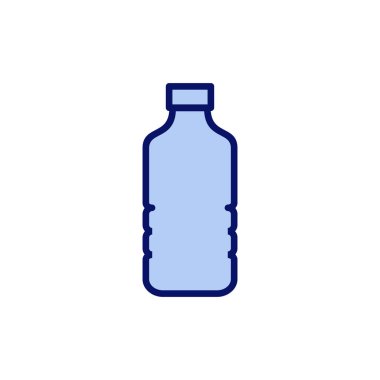 Şişe ikonu vektörü. şişe işareti ve sembol