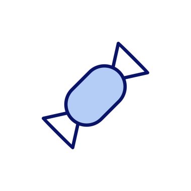 Şeker ikonu vektörü. Şeker işareti ve sembol.