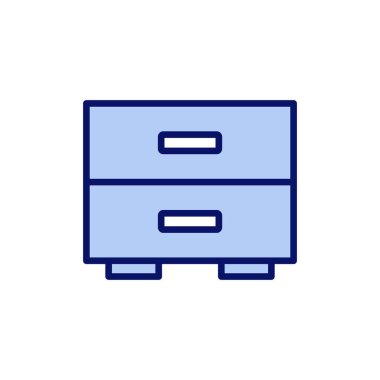 Dizin simgesi vektörünü arşivle. Belge vektör simgesi. Depolama simgesini arşivle.