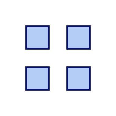 Menü simgesi vektörü. Web menü işareti ve sembol. Hamburger menüsü sembolü