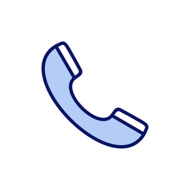 Simge vektörünü ara. Telefon işareti ve sembol. Telefon ikonu. Bizimle irtibata geç 