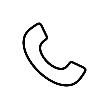 Uygulamalar ve web siteleri için simge ara. Telefon işareti ve sembol. Telefon ikonu. Bizimle irtibata geç 