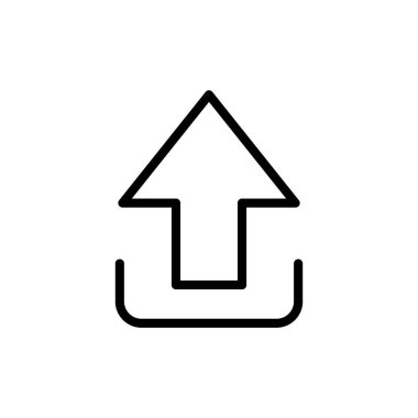 Uygulamalar ve web siteleri için simge sembolü yükle. veri işareti ve sembolü yükle