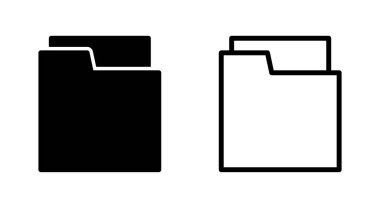 Uygulamalar ve web siteleri için dizin simgesi. Dizin işareti ve sembol. arşiv