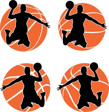 Basketbol oyuncusu, Basketbol Clipart, Basketball Cut Files