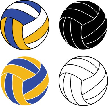 Voleybol, Spor Silüeti, Voleybol Klip Sanatı