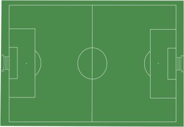 Futbol Sahası Zirvesi, Futbol Topu, Spor Silüeti