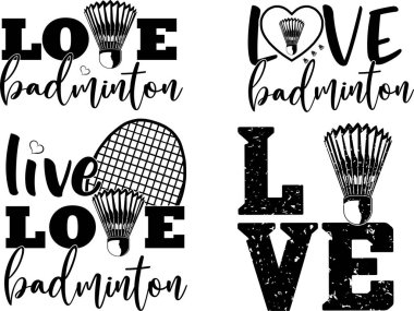 Aşk Badminton, Badminton Silueti, Badminton Raketi