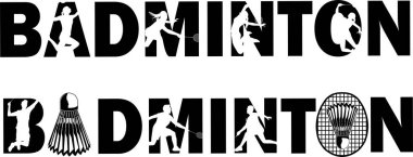 Badminton Tasarım, Badminton Clipart, Badminton Oyuncuları