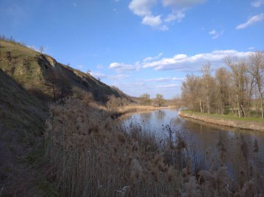 Seversky Donets Nehri manzarası