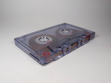 Audio cassette. Magnetic film, information storage. Sound. Music clipart