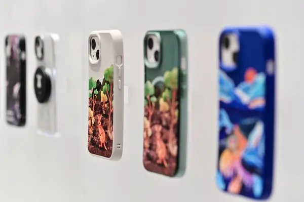 TW-03.16.24: Renkli telefon kılıflarının fotoğrafı, tercihlerinize uygun çeşitli tasarımlarla korunma ve stil sunuyor. Canlı aksesuarlarla kendinizi ifade edin, aygıtınıza yetenekler ekleyin.