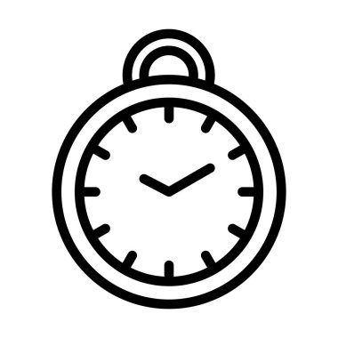 vektör ince çizgi simgesini izle