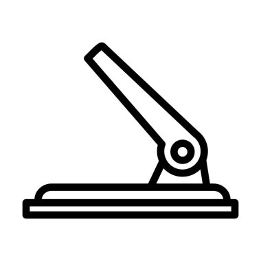 Saw simgesi, vektör illüstrasyonu