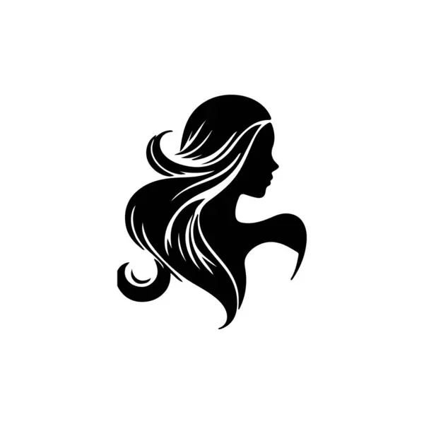 stock vector A beauty hair logo captures elegance and style through sleek design and sophisticated imagery, reflecting expertise in high-quality haircare and fashion. It attracts clients by conveying professionalism and a commitment to luxurious beauty services.