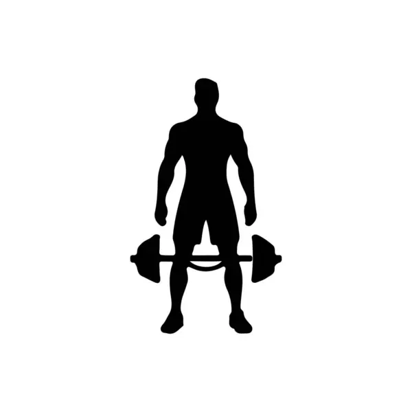 stock vector A place for fitness, exercise, strength training, and overall health improvement.