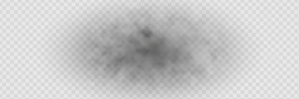 Transparentní Zvláštní Efekt Vyniká Mlha Nebo Kouř Bílý Oblak Vektor Stock Ilustrace