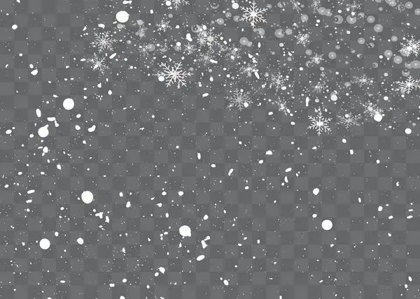 Noel karı. Koyu bir zemine düşen kar taneleri. Kar yağışıweather condition.