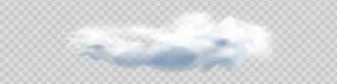 Şeffaf özel efekt sis veya duman ile dikkat çekiyor. Beyaz bulut vektör