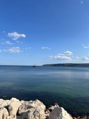 Güzel deniz manzarası