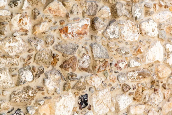 Material Pared Piedra Viejo Vacío Con Textura Fondo Cemento Beige —  Fotos de Stock