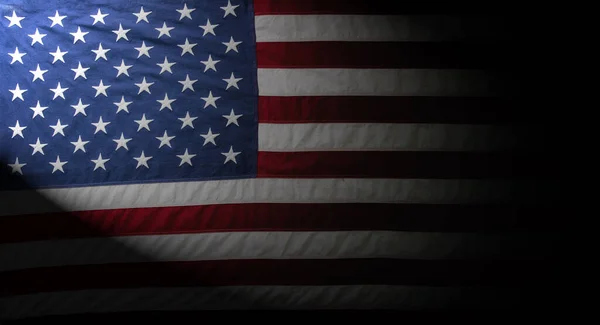 Abd Bayrak Arka Plan Manzarası Amerikan Ulusal Tatili Anma Bağımsızlık — Stok fotoğraf