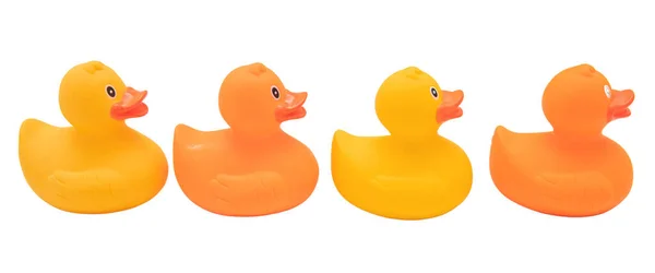 yellow rubber duck isolated on transparent background, PNG,