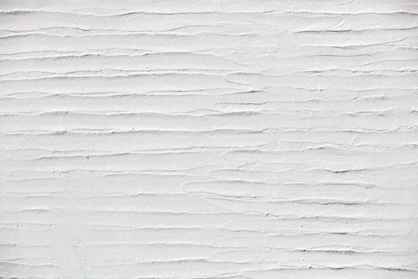 Beyaz Renk Dalgasız Tasarım Boş Duvar Kabarık Yüzey Arkaplanı Doku — Stok fotoğraf