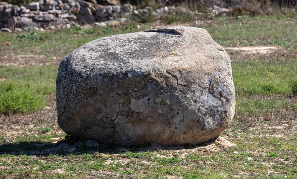 Volax Pueblo Isla Tinos Cícladas Grecia Paisaje Extraterrestre Enorme Roca — Foto de Stock