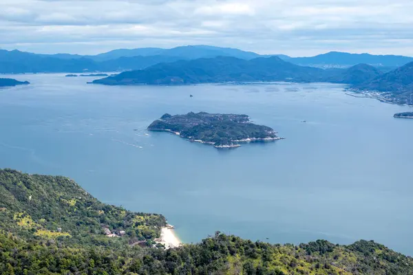 stock image Japan, Seto Inland Sea view from Miyajima island, viewpoint on mount Misen