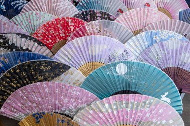 Oriental Kağıt El hayranları koleksiyon geçmişi. Japon hediyelik eşya dükkanı