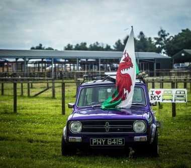 1977 Leyland Mini Kulüp Mülkü - Anglesey Showground Otomobil Fuarında