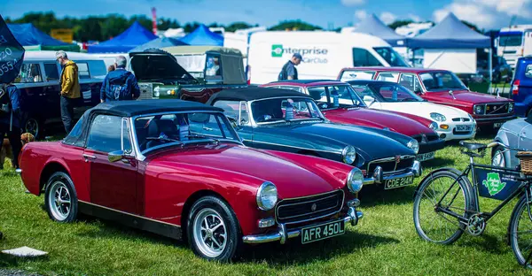 stock image 1971 Austine Healey Sprite - At Anglesey Showground Autofest Show