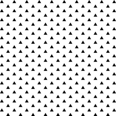 Kusursuz desenli soyut geometrik üçgen. Eski, dikişsiz desen. Grafik modern 70 'lerin retro geometrik vektörü.