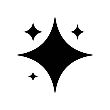 Beyaz arkaplanda parlayan simge. Vektör ışık efekti. Flaş sembolü.