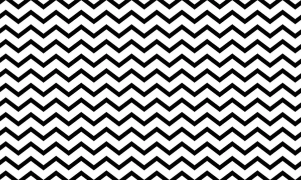 Zig zag çizgisi vektörsüz desen. Siyah ve beyaz dalga çizgileri. Geometrik monokrom süsü.