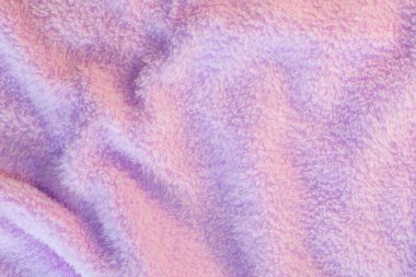 Soyut kumaş arkaplan, mor kumaş kumaş arkaplan, buruşuk mor kumaş arkaplan dokusu