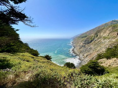 PCH boyunca Kaliforniya 'da Görünüm