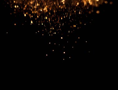 Parıltılı Işıklı Bokeh Soyut Arkaplanı. Bulanık Yumuşak Vintage Renkli