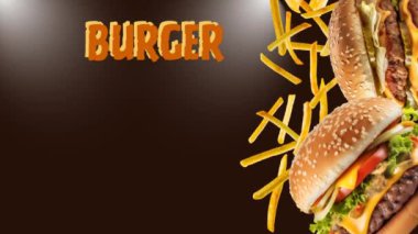 İştah açıcı görselleri olan çeşitli lezzetli pizzaların tadını çıkarın. Mutfak promosyonları, restoran menüleri ve yemek videoları için uygun..